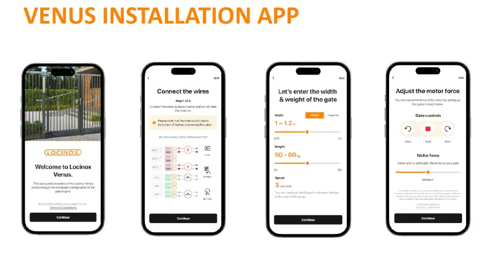 VENUS installatie app.webp