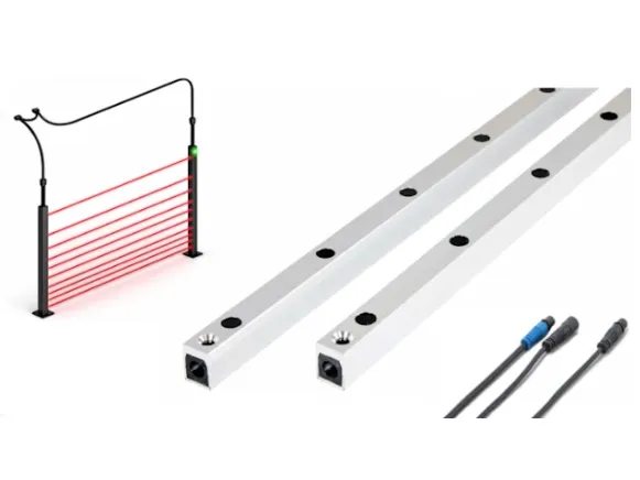 [6BFSCR20] CEDES lichtgordijn kort SOB STR H = 1830mm