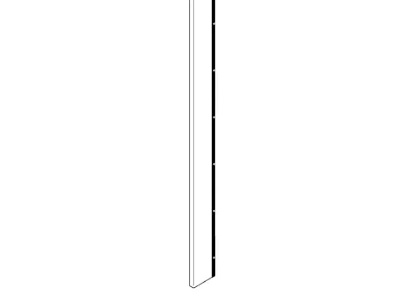 [6TMCM60] Complete kolom afdekkap PH <= 6000 mm (op maat)