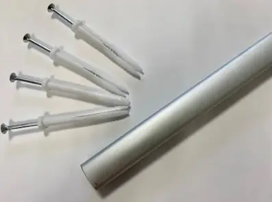 [V7227C40] Profil de rideau sur mesure en aluminium PL <= 4000 mm