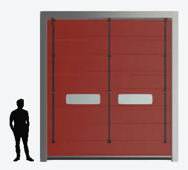 [TFB3530] TRAFFIC C snelvouwdeur - 3 fasig 400V - PL3500 x PH3000 mm
