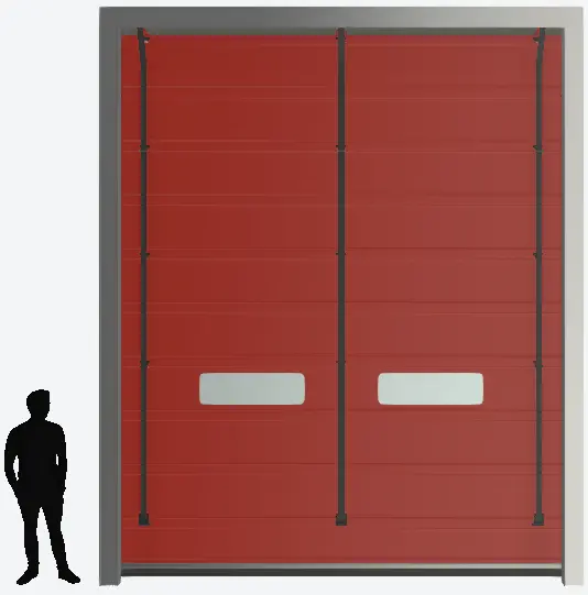 [TFB4040] TRAFFIC C snelvouwdeur - 3 fasig 400V - PL4000 x PH4000 mm