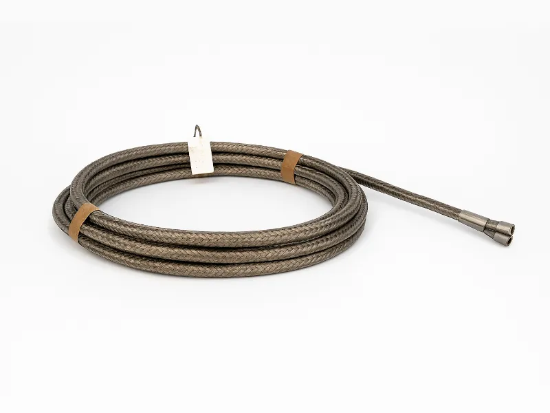 [AOKE600L16000RVS] Kabel 6 mm, RVS, eindklem, L = 1600 mm, set van 2