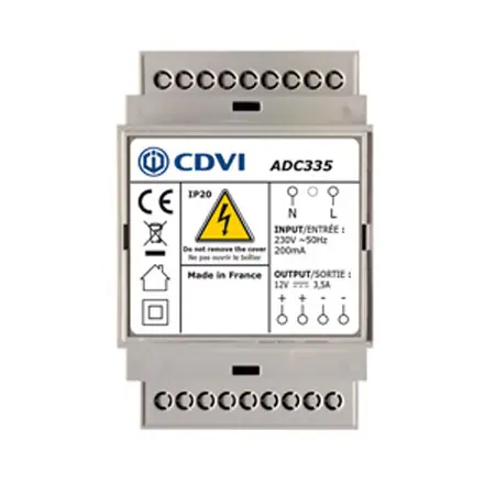 [ADC335] Gereguleerde voeding 12V dc 3,5A