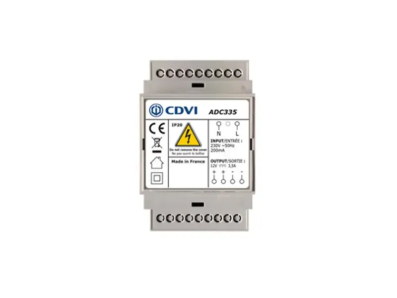 [ADC335] Gereguleerde voeding 12V dc 3,5A