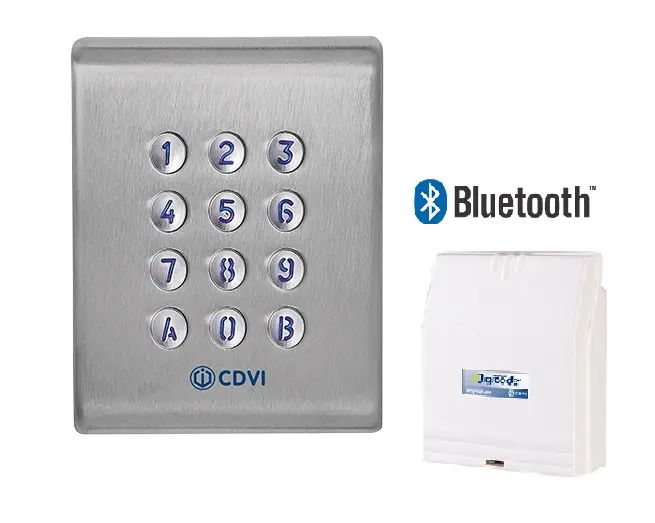 [KCIN BT] Codeklavier KCIN4.0 bluetooth, 3 relais - met verlichte toetsen