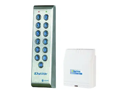 [PROFIL100EC] DIGICODE® RVS (INOX) - 2 RELAIS