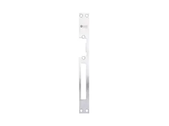 [T290] Dubbele symmetrische voorplaat RVS 250 mm, verticaal tussenstuk 17mm