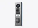 [D1101KV-SM] IP video opbouw buitenpost met codeklavier en 1 oproepknop, RVS