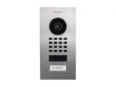 [D1101V-FM] IP video inbouw buitenpost met 1 oproepknop, RVS geborsteld