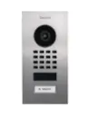 [D1101V-FM] Interphone Vidéo IP 1 bouton-poussoir, petit modèle encastrable