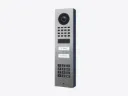 [D1102KV-SM] IP video opbouw buitenpost met codeklavier en 2 oproepknoppen, RVS