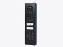 [D1102KV-SM9011] Interphone vidéo IP encastré, clavier à code int., 2 boutons d'appel
