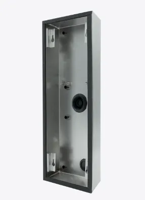 [D2101KVSM] Opbouwdoos voor D2101KV video buitenpost, RVS V4A