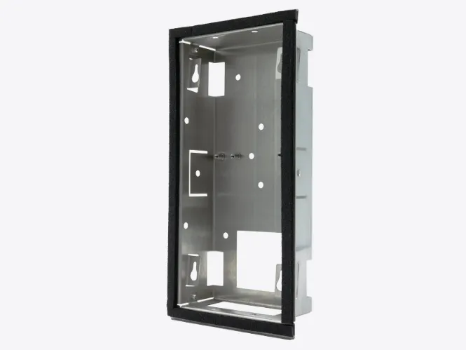 [D2101VFMB] Boîte d'encastrement pour D2101V, brossé