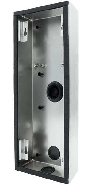 [D2102/3VSM] Boîtier de montage apparent pour interphone D2102V, 2 ou 3 boutons