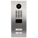 [D2102V] IP Video inbouw buitenpost met 2 oproepknoppen - RVS geborsteld