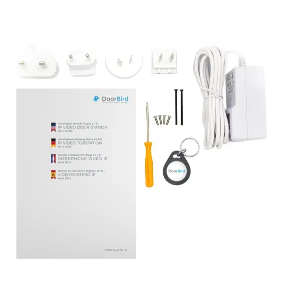 [D21XRMK] Kit de montage de remplacement pour  vidéo DoorBird IP D21x