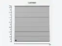 [DYI14P04040SS] Porte sectionnelle automatique B4000 x H4000mm SL en RAL standard