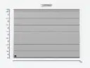 [DYI14P06040SS] Porte sectionnelle automatique B6000 x H4000mm SL en RAL standard
