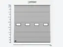 [DYI14P14040SS] Porte sectionnelle automatique B4000 x H4000mm SL en RAL standard