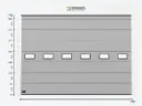 [DYI14P16040SS] Porte sectionnelle automatique B6000 x H4000mm SL en RAL standard