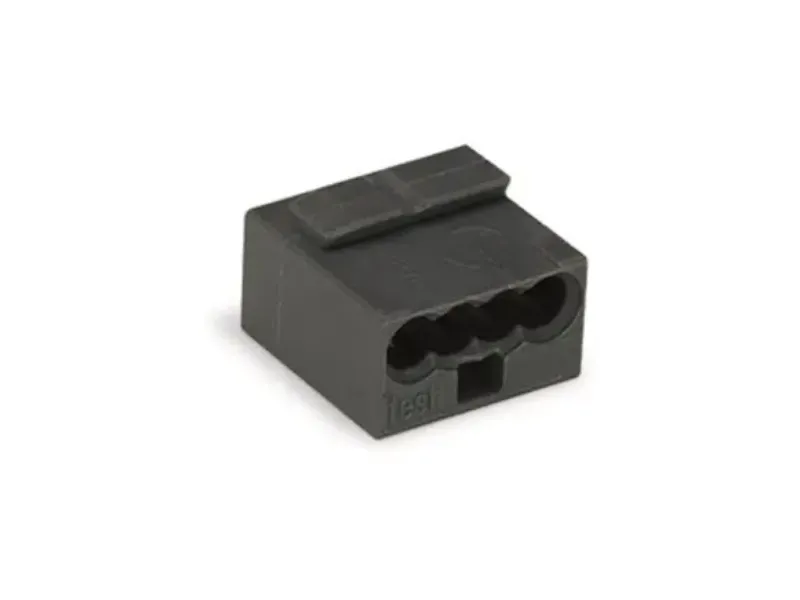 [EIMINIWAGO4] Wago mini 4 entrées, conducteurs solides 0,6 - 0,8 mm² - 100 pièces