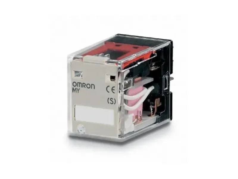 [EIMR12VAC2C] Plug-in relais 12V AC, 2 NO/NC contact 10A