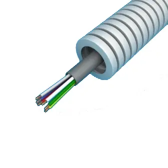 [EIPFSVV8X08] SVV kabel 8 x 0,8mm² in 16mm flexibele buis - 8 aders - rol 100m