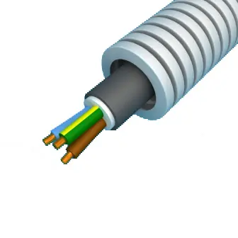 [EIPFXVB3G15] XVB 3G1,5 mm² câble d'alimentation en preflex diam. 20mm- rouleau 100m
