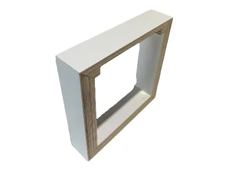 [FT600WB] Cadre de montage mural creux pour FT600, inox 3mm