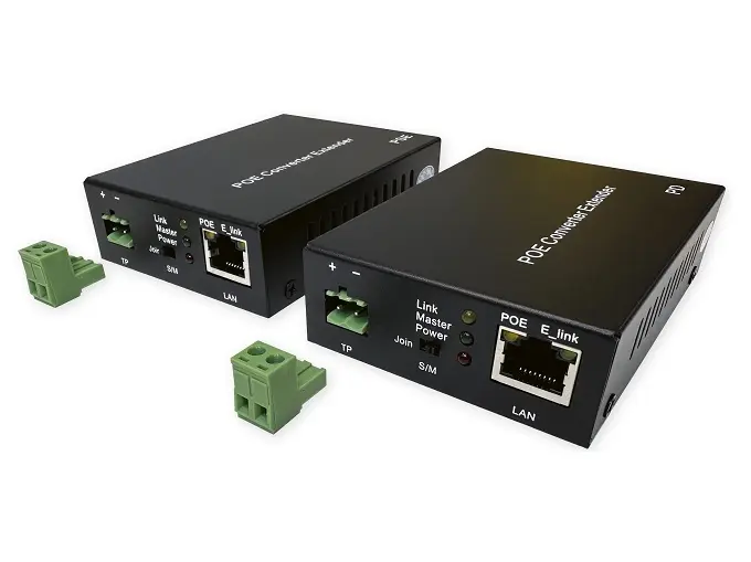 [FTPOE2W] Convertisseur 2 fils à la connexion réseau POE