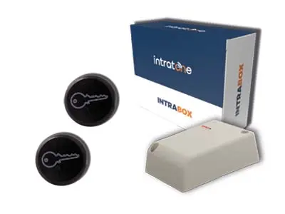 [06-0145-NL] Inrabox Data avec 2 lecteurs de proximité ronds