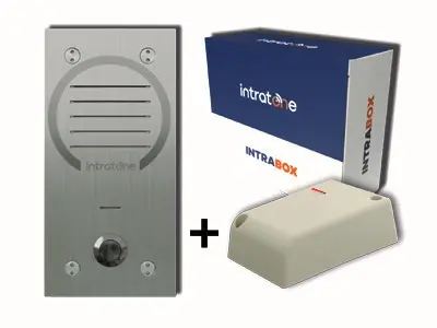 [06-0181-EU] Interphone audio INTRACALL 4G, 1 bouton -incl. 15 ans de communication