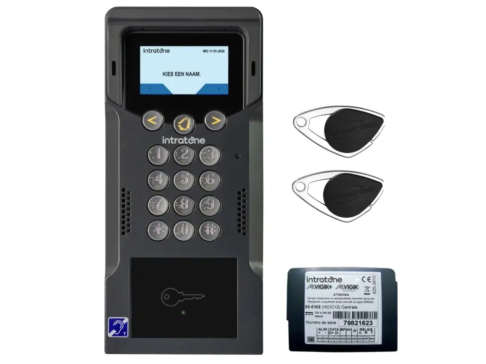 [06-0228-EU] ONLY-ONE 4G video intercom - incl. 15 jaar videocom. tot 10 woningen
