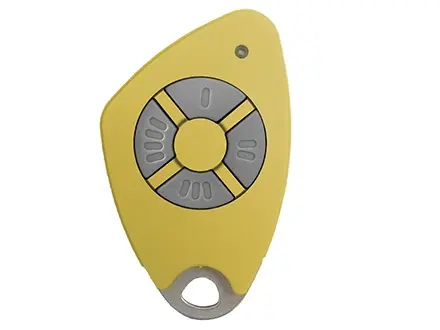 [09-0118] Télécommande Mifare 4 canaux, jaune