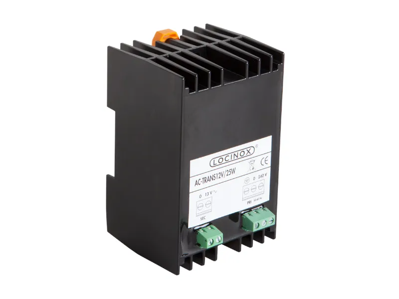 [AC-TRANS-12V-25W] Transformateur de sécurité 12V - AC pour Led Tricone