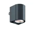 [ARCO55-230V-7016] Boogvormige wandverlichting, 55 mm breed, 230V AC, RAL 7016