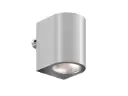 [ARCO55-230V-SILV] Boogvormige wandverlichting, 55 mm breed, 230V AC, zilver