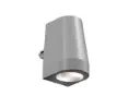 [CONE55-230V-SILV] Kegelvormige wandverlichting, 55 mm breed, 230V AC, zilver