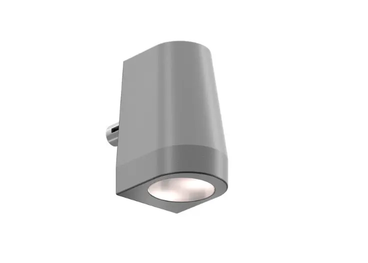 [CONE55-230V-UNCOLOUR] Eclairage extérieur mural cone, 55 mm de largeur, 230V AC, incoloré