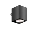 [CUBE55-230V-9005] Kubusvormige wandverlichting, 55 mm breed, 230V AC, RAL 9005