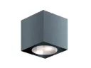 [CUBE75-DC-7016] Kubusvormige wandverlichting, 75 mm breed, 12-24V DC, RAL 7016