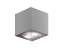 [CUBE75-DC-SILV] Eclairage extérieur mural cube, 75 mm de largeur, 12-24V DC, argent