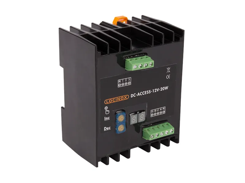 [DC-ACCESS-12V-20W] Module d'alimentation 12V DC avec temporisation intégrée