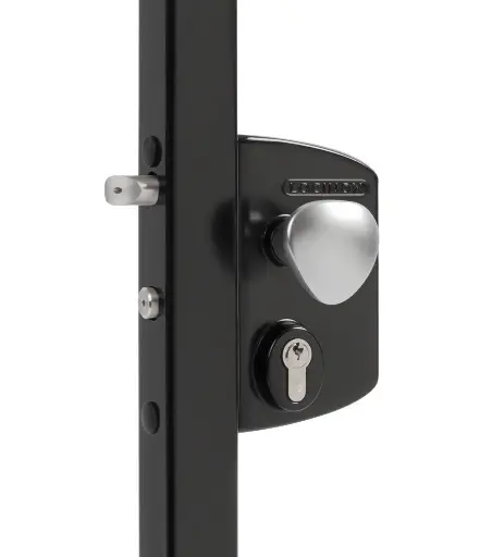 [LIKQ30U2LVSZR9005] Elektrisch slot in opbouw met normaal gesloten werking - RAL 9005