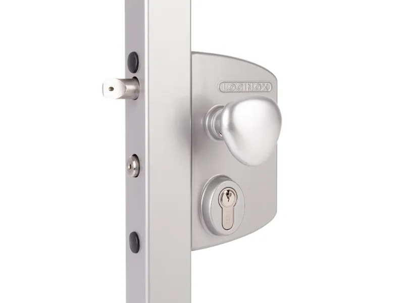 [LIKQ30U2LVSZRSILV] Elektrisch slot in opbouw met normaal gesloten werking - ZILVER