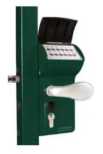 [LOKQ44Y2L6005VCAC] VALENTINO - Serrure en applique à code électronique sur batterie pour