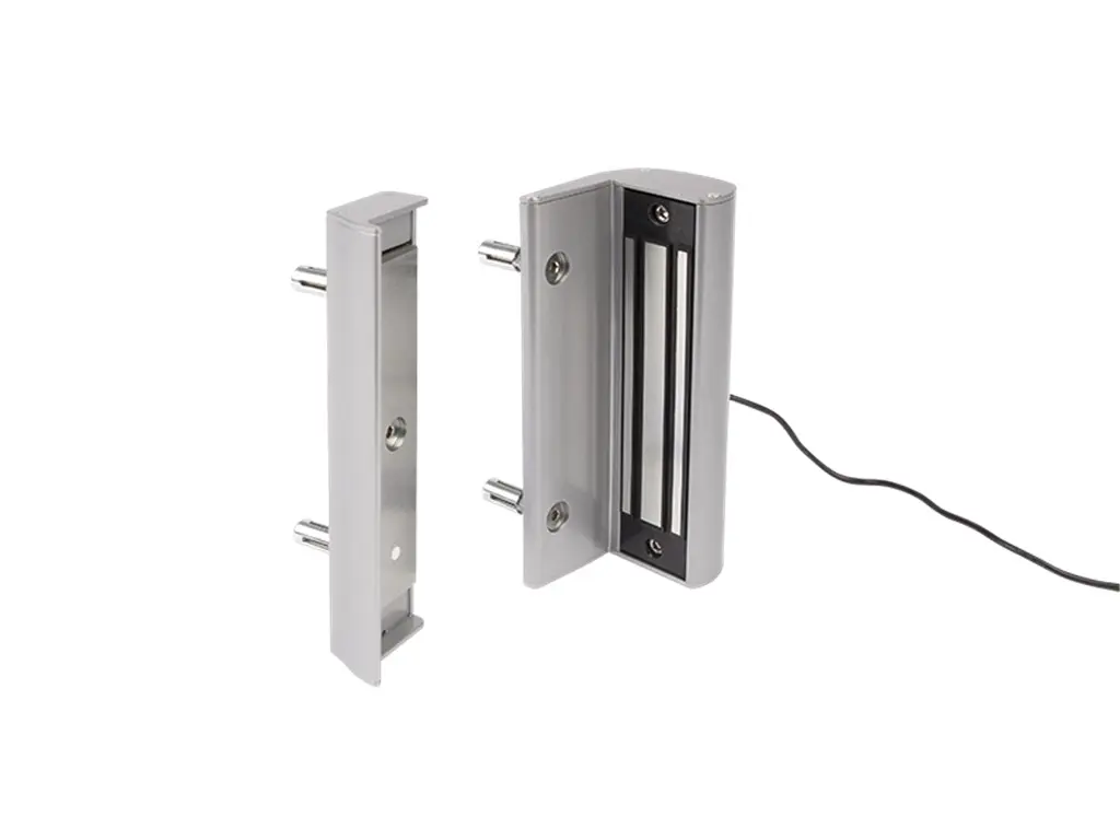 [MAGMAG300-ZILV] Opbouw magneetslot zonder handvaten - 300 kg trekkracht in Zilver