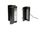 [MAGMAG600-9005] VENTOUSE ELECTROMAGN. EN APPLIQUE SANS POIGNEES, RAL9005